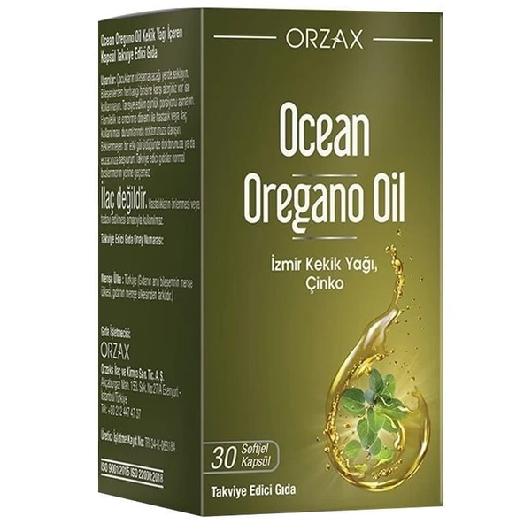 Ocean Kekik Yağı 30 Kapsül ürün görseli 1