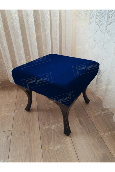 aldagelsin Ayak Ucu Kapı Önü Antre Düz Bench Puf Siyah Ayak Laci 45 x 45 ürün görseli 1
