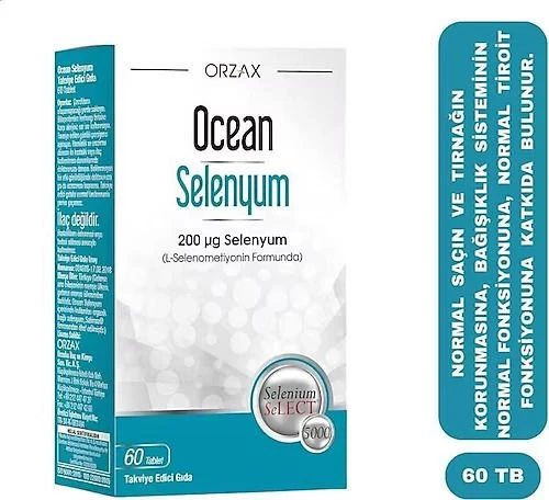 Ocean Selenyum 200 mcg 60 Tablet ürün görseli 1