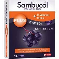 Sambucol Plus 15 Kapsül ürün görseli 1