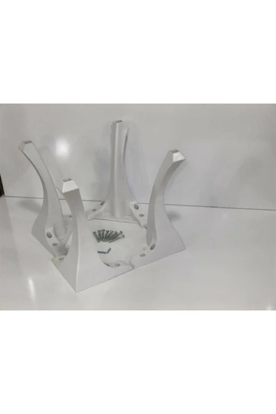 aldagelsin Puf Sehpa Bench Ayağı 4 lü Lükens Plastik Dekoratif Ayak turkuaz ürün görseli 1