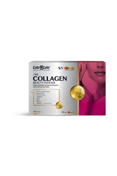 Day2Day The Collagen Beauty Intense Çilek Aromalı 30 Saşe ürün görseli 1