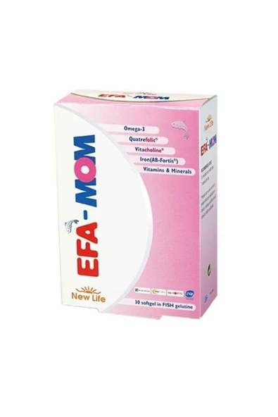 New Life EFA Mom 30 Kapsül ürün görseli 1