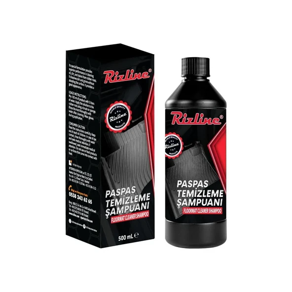Rizline Özel Paspas Temizleme Şampuanı 500 ML ürün görseli 1