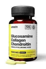Anocin Glucosamine Chondroitin Msm Kolajen Curcumin Tablet 1500 mg 30 Tablet ürün görseli 1
