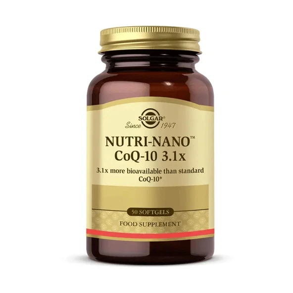Solgar Nutri-Nano CoQ-10 50 Kapsül ürün görseli 1