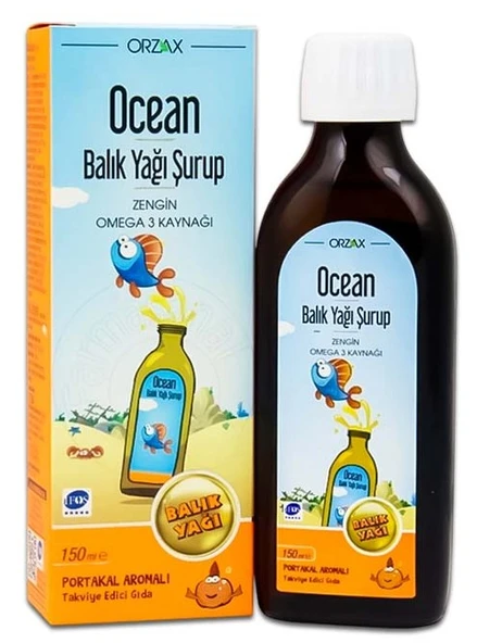 Ocean Omega 3 Portakal Aromalı 150 Ml ürün görseli 1