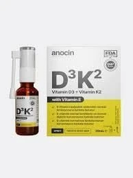 Anocin Vitamin D3 K2 Vitamin E 1000 IU 2M mcg Damla 20 ml ürün görseli 1