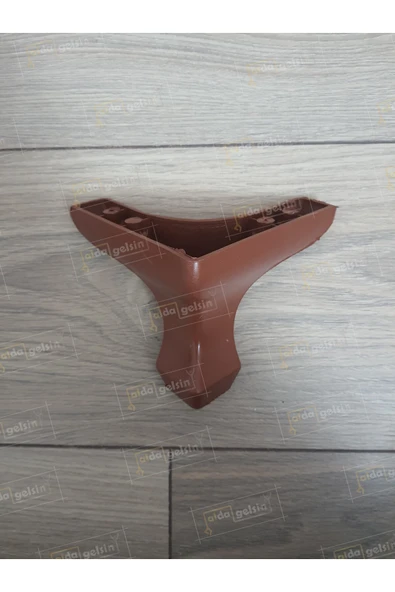 aldagelsin Mobilya Koltuk Sehpa Komidin Puf Bench Lükens Ayak 10 cm 4 Adet Ceviz ürün görseli 1