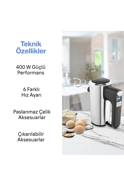 Fakir HM 5019 El Mikseri - Resim 3