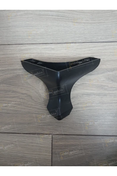 aldagelsin Mobilya Koltuk Sehpa Komidin Puf Bench Lükens Ayak 10 cm 4 Adet Siyah ürün görseli 1