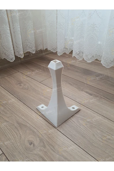 aldagelsin Mobilya Koltuk Sehpa Komidin Puf Bench Lükens Ayak 28 cm 2 Adet Beyaz ürün görseli 1