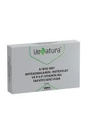 Venatura B-Trio ODT Metilkobalamin Metil Folat ve Vitamin B6 30 Tablet ürün görseli 1