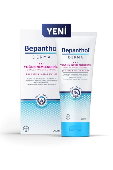 Bepanthol Derma Yoğun Nemlendirici Günlük Vücut Losyonu 200 ml ürün görseli 1