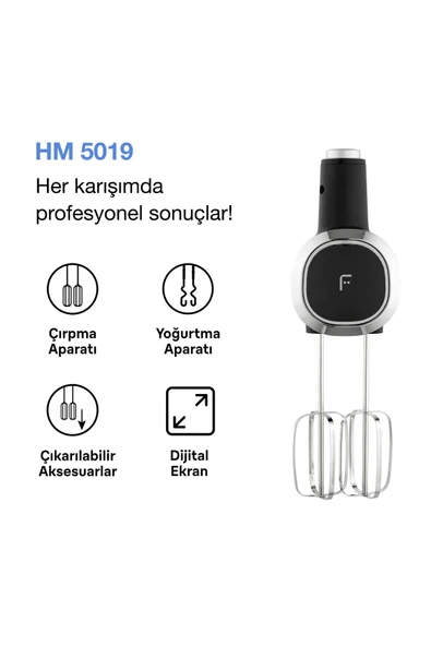 Fakir HM 5019 El Mikseri - Resim 2