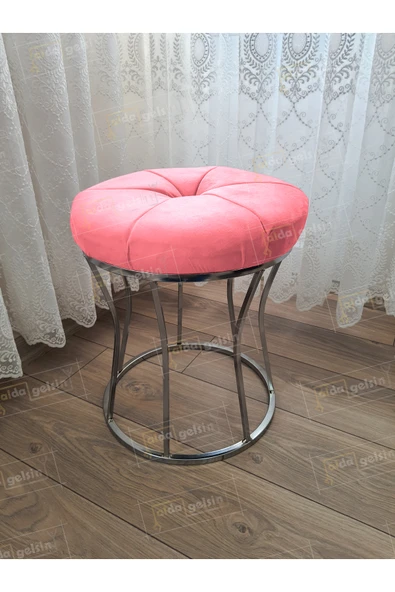 aldagelsin Kum Saati Dilimli Makyaj Pufu Gümüş Pembe 42 x 42 ürün görseli 1