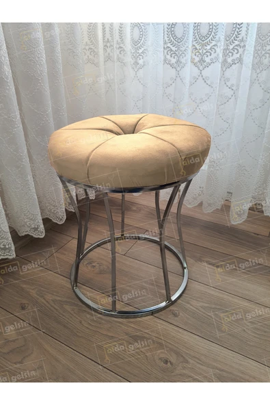 aldagelsin Kum Saati Dilimli Makyaj Pufu Gümüş Vizon 42 x 42 ürün görseli 1