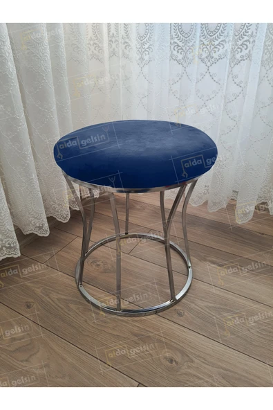 aldagelsin Kum Saati Düz Makyaj Pufu Gümüş Laci 42 x 42 ürün görseli 1