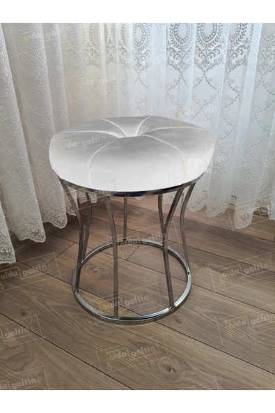 aldagelsin Kum Saati Dilimli Makyaj Pufu Gümüş Beyaz 42 x 42 ürün görseli 1