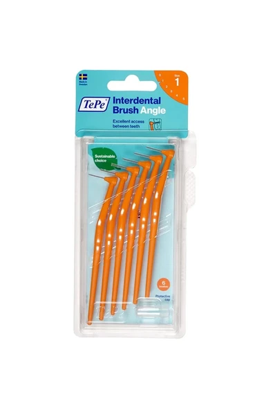 TEPE Angle Arayüz Fırçası Turuncu 0,45 mm 6 Adet ürün görseli 1