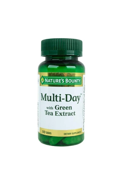 NATURE'S BOUNTY Multi-Day with Green Tea Extract 50 Tablet ürün görseli 1