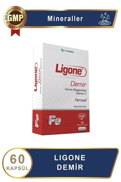 ASFSTORE Ligone Demir 60 Kapsül ürün görseli 1