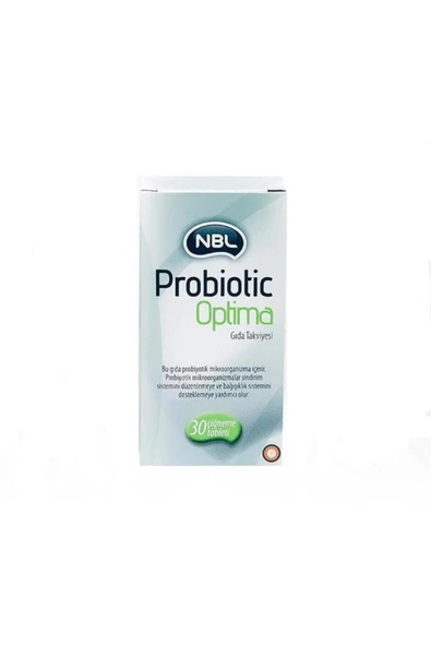 NBL Probiotic Optima 30 Tablet ürün görseli 1