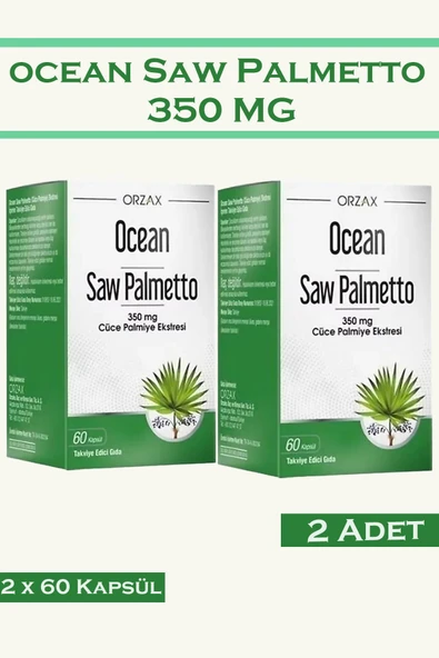 SEDDAR COLLECTİON Ocean Saw Palmetto 350 mg 60 Kapsül 2 Adet ürün görseli 1