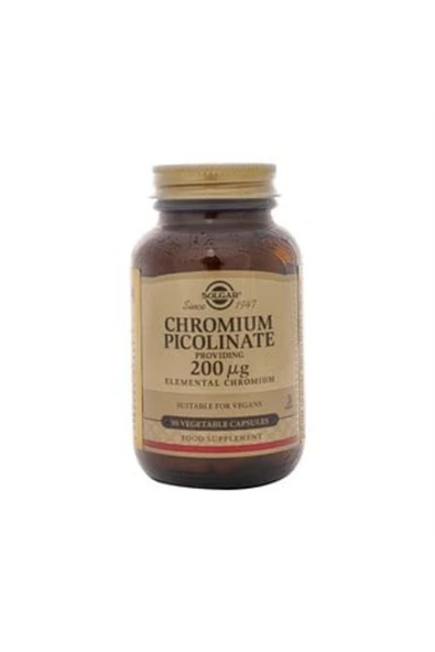 SOLGAR Chromium Picolinate 90 Kapsül ürün görseli 1