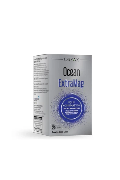 ORZAX EXTRAMAG 60 TABLET ürün görseli 1