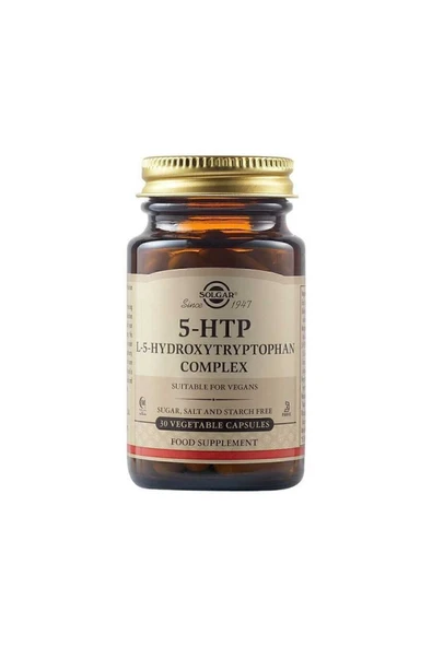 SOLGAR 5-htp 30 Bitkisel Kapsül - Resim 3