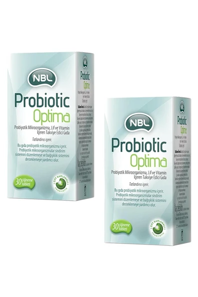 NBL Probiotic Optima 30 Çiğneme Tableti 2 Adet ürün görseli 1