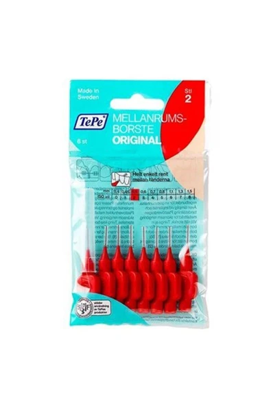 TEPE Arayüz Fırçası Kırmızı 0,5 Mm ürün görseli 1