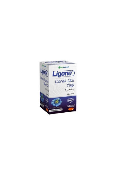 LİGONE Çörek Otu Yağı 60 Softgel ürün görseli 1