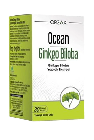ASFSTORE Ocean Ginkgo Biloba 30 Kapsül ürün görseli 1