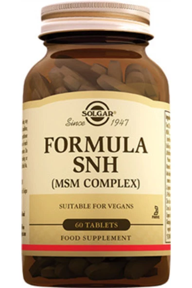 SOLGAR Formula SNH 60 Tablet ürün görseli 1