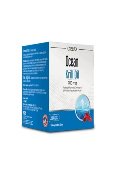 ORZAX Ocean Krill Oil 30 Kapsül ürün görseli 1