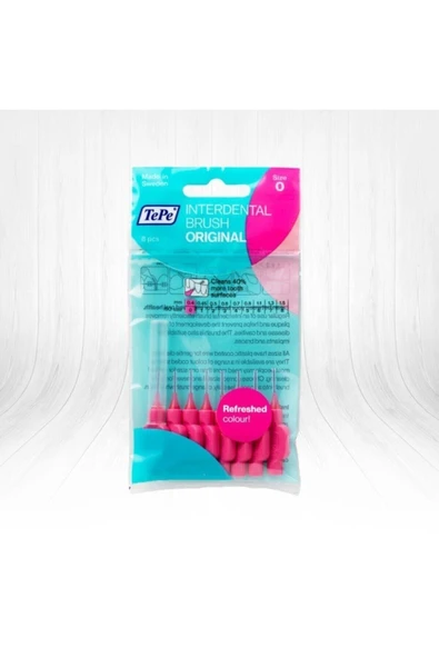 TEPE Arayüz Fırçası 0.4 Mm 8'li Pembe ürün görseli 1