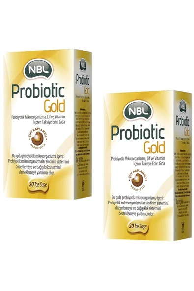 NBL Probiotic Gold 20 Şase 2 Adet ürün görseli 1