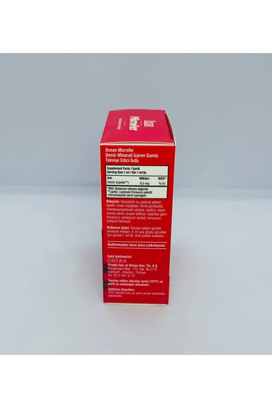 ORZAX Ocean Microfer 30 ml Damla - Resim 2