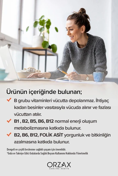 ASFSTORE Ocean B Complex 60 Kapsül - Resim 4