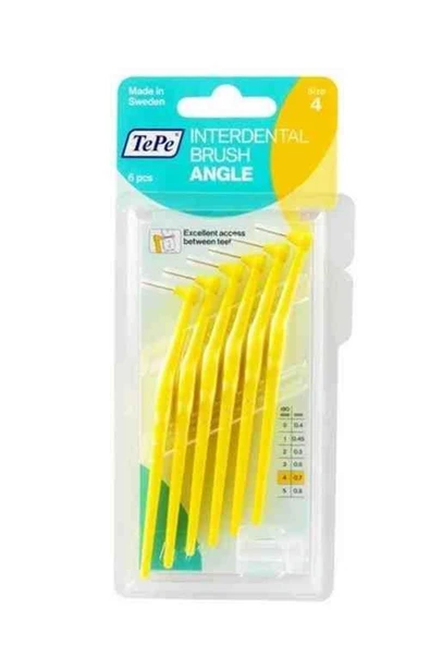 TEPE T121 Angle Diş Arası Fırçası 0,7mm (sarı) ürün görseli 1