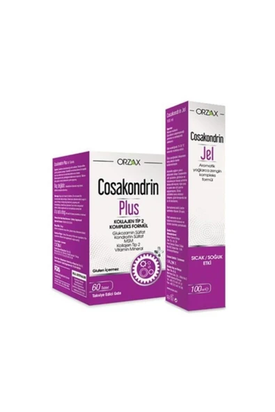 COSAKONDRİN Cosakondrin Plus 60 Tablet + Cosakondrin Jel 100 ml ürün görseli 1