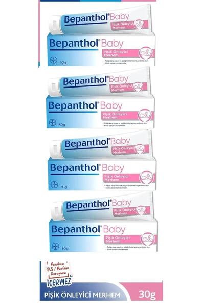 BEPANTHOL Baby Pişik Önleyici Merhem 30 gr 4 Adet ürün görseli 1