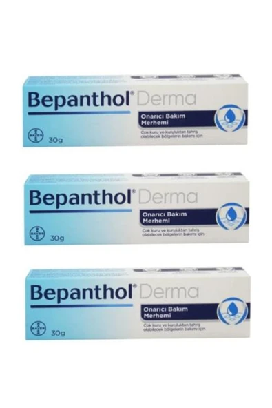 BEPANTHOL Derma Onarıcı Bakım Kremi 30 Gr 3 Adet ürün görseli 1