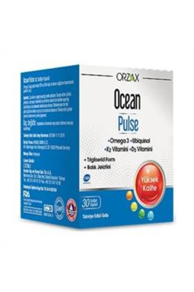 NOVAFACE STD Ocean Pulse Balık Yağı 30 Kapsül ( TEKLİDİR ) ürün görseli 1