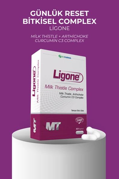 LİGONE Milk Thistle 60 Kapsül - Resim 2