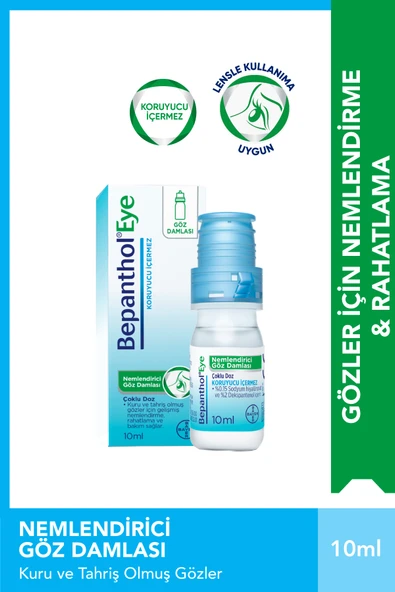 BEPANTHOL Eye Nemlendirici Göz Damlası Çoklu Doz 10ml ürün görseli 1