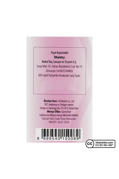 NOBEL NBL Gynobiotic 10 Kapsül - Resim 6