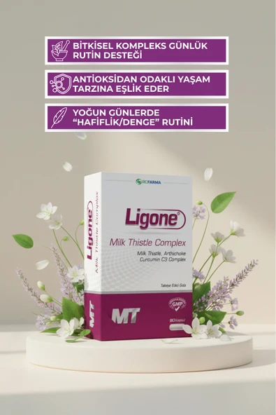 LİGONE Milk Thistle 60 Kapsül - Resim 4